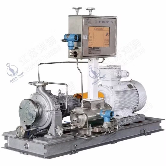 API610 Oh2 Hze גבוהה-משאבת צנטריפוגלית אופקית בטמפרטורה לתעשייה הכימית